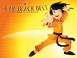 julie black belt the kung fu chronicles wallpaper